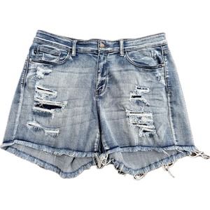 Judy Blue Distressed Jean Shorts Size 2XL